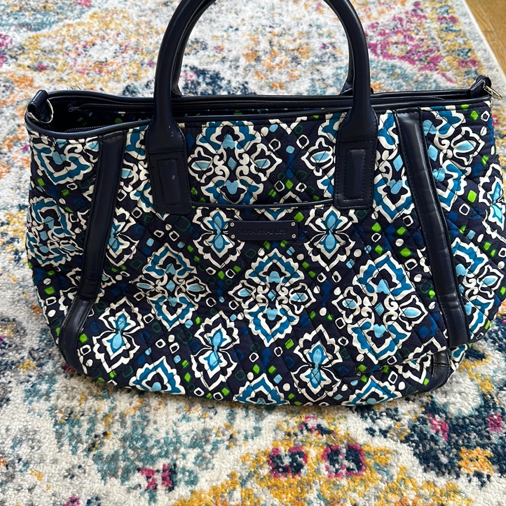 Lightly Used Vera Bradley overnight bag